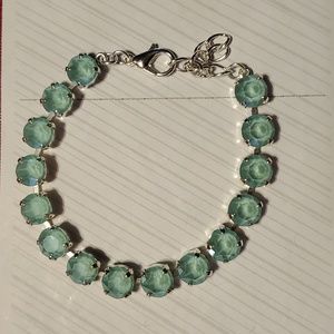 Swarovski Mint Green Bracelet Handmade